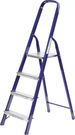 Лестница-стремянка СИБИН стальная, 4 ступени, 82 см 38803-04 купить в Сургуте
