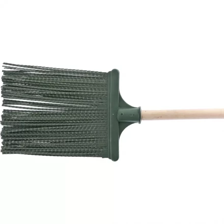 Метла полипропиленовая 195 х 265 мм плоская большая с черенком СИБРТЕХ артикул 63228 купить в Сургуте