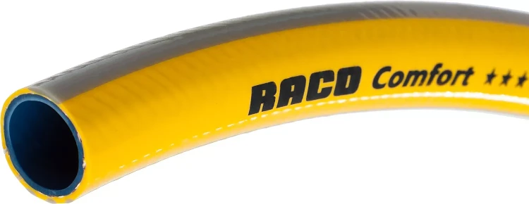 Шланг RACO COMFORT поливочный, 25атм., армированный, 3-х слойный, 3/4"х50м 40303-3/4-50_z01 купить в Сургуте