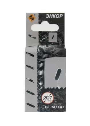 Коронка Bi-Metal Ф27 мм М3 Энкор 24127 купить в Сургуте