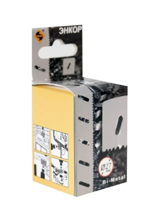 Коронка Bi-Metal Ф27 мм М3 Энкор 24127 купить в Сургуте