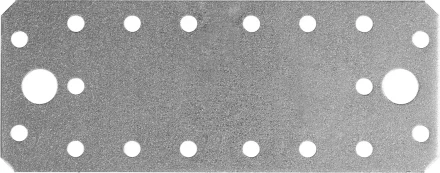 Крепежная пластина ЗУБР &quot;МАСТЕР&quot;, 140х55мм, 1шт 310236-140-55 купить в Сургуте