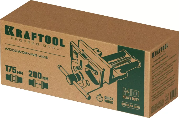 Тиски KRAFTOOL столярные 32719-175 купить в Сургуте