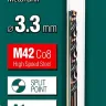 Сверла по металлу HSS-Co Оберон 29656-3.3 купить в Сургуте