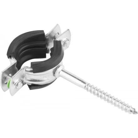 ЗУБР. Хомут трубный оцинкованный, с шурупом, 3/4&quot;, 1шт 37854-25-29-1 купить в Сургуте