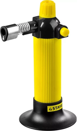 Газовая горелка STAYER &quot;MASTER&quot;, с пьезоподжигом, регулировка пламени, 1000С 55570 купить в Сургуте
