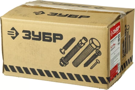 Саморезы ЗУБР с прессшайбой и сверлом по листовому металлу до 2 мм, PH2, 4,2х76 мм, 2000шт 4-300210-42-076 купить в Сургуте