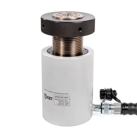 Домкрат грузовой с фиксирующей гайкой КВТ ДГ-100П50Г серия ПРОФИ (84586) купить в Сургуте