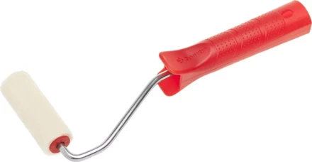 Мини-валик ЗУБР &quot;ЭКСПЕРТ&quot; &quot;ВЕЛЮР&quot;, 100% шерсть, ворс 4мм, ручка 6мм, d=15/70мм 03536-07 купить в Сургуте