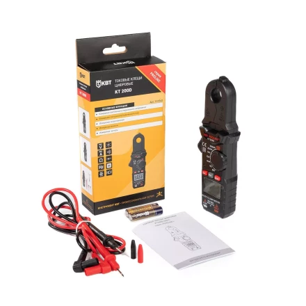 Токоизмерительные клещи КВТ КТ 200D с True RMS (101563) купить в Сургуте