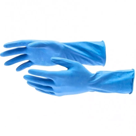 Перчатки хозяйственные латексные c хлопковым напылением S Elfe 67885 купить в Сургуте