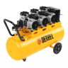 Компрессор безмасляный, малошумный  DLS 2250/100, 2250 Вт, 3x750, 100 л, 410 л/мин блок управления/ Denzel 58029 купить в Сургуте