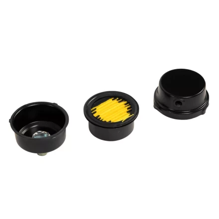 Компрессор безмасляный, малошумный  DLS 2250/100, 2250 Вт, 3x750, 100 л, 410 л/мин блок управления/ Denzel 58029 купить в Сургуте