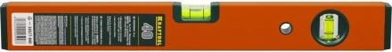 Уровень KRAFTOOL коробчатый усиленный, точность (0,5мм/м), 2 ампулы, 40 см 34577-040 купить в Сургуте