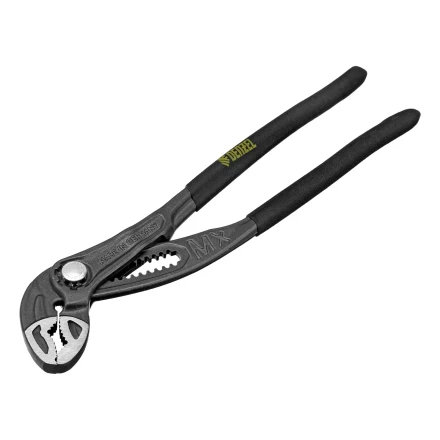 Клещи переставные Denzel 17906, кнопочный механизм, обливные рукоятки, 250 мм купить в Сургуте