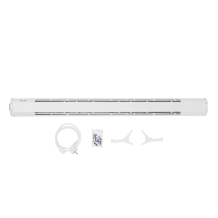 Конвектор электрический плинтусный Denzel ATRIC-450, 230 В, 450 Вт, ТЭН белый 98134 купить в Сургуте