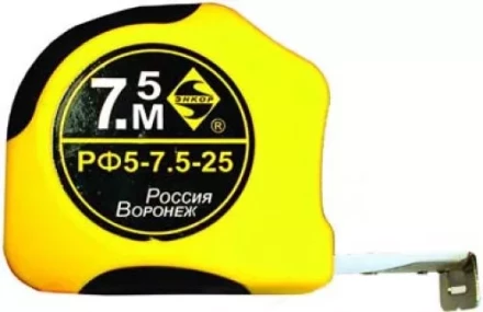 Рулетка 7,5м Велюр c 2-мя фиксаторами Энкор 10103 купить в Сургуте