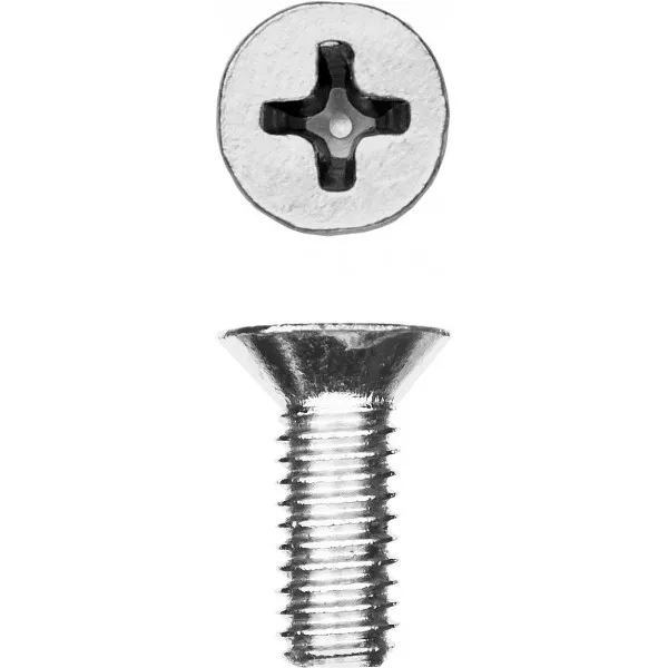 Винт DIN 965, M6 x 16 мм, 9 шт, кл. пр. 4.8, оцинкованный, ЗУБР 303116-06-016 купить в Сургуте