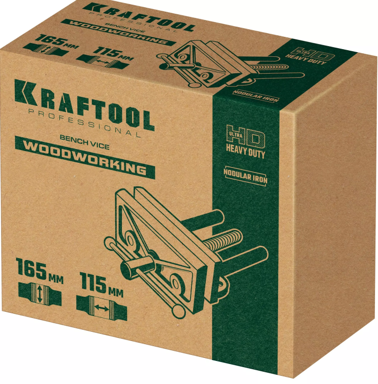 Тиски KRAFTOOL столярные переносные 32718-150 купить в Сургуте