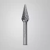 Зубр Твердосплавная борфреза M - конус с острым углом, 12 х 25 мм, угол 25° (28811-12-25) купить в Сургуте