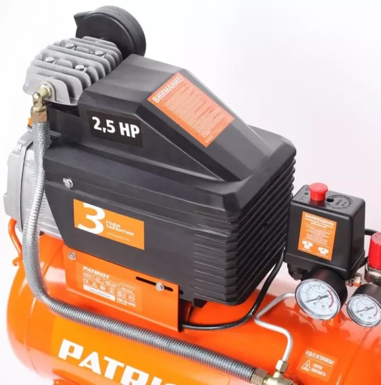 Компрессор масляный поршневой прямой привод PATRIOT PRO 24-260 купить в Сургуте