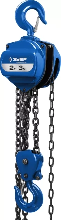 Таль цепная &quot;ТШ-2-3&quot; шестеренная, ЗУБР Профессионал 43081-2, 2т / 3м 43081-2_z01 купить в Сургуте