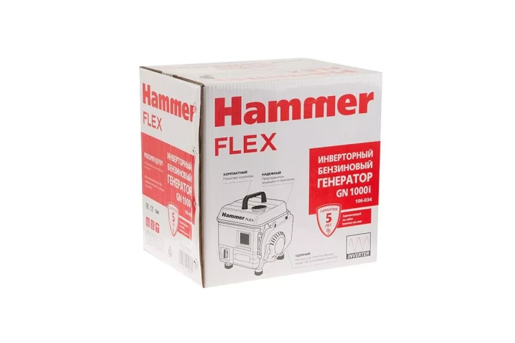 Бензиновый генератор HAMMER GN1000i купить в Сургуте
