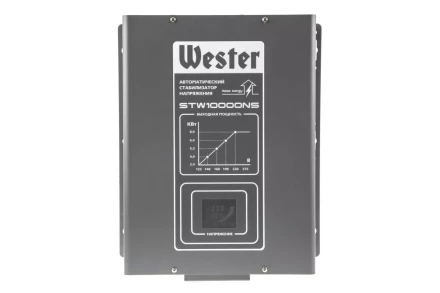 Стабилизатор напряжения WESTER STW10000NS купить в Сургуте