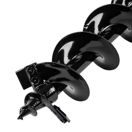 Шнек для грунта ER-100, диаметр 100 мм, длина 800 мм,соединение 20 мм, съемный нож Denzel 56006 купить в Сургуте