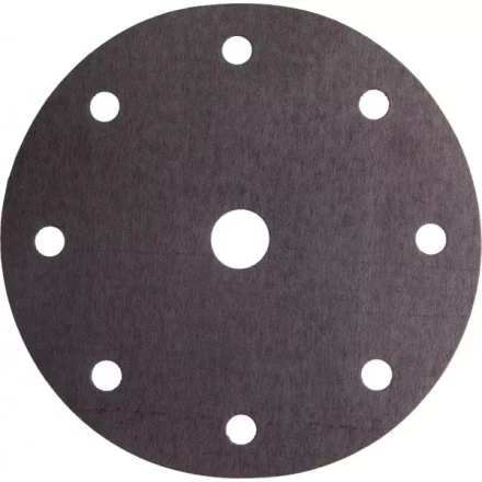 Круг шлифовальный URAGAN &quot;Универсальный водостойкий с покрытием стеарата цинка&quot; на липучке, 9 отв., P320, 150мм, 50шт 907-44114-320-50 купить в Сургуте