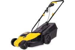 Газонокосилка электро CHAMPION EM3313 (1300Вт пласт.+ткань травосб. 35л ширина 330мм 25-65мм, 8,8кг