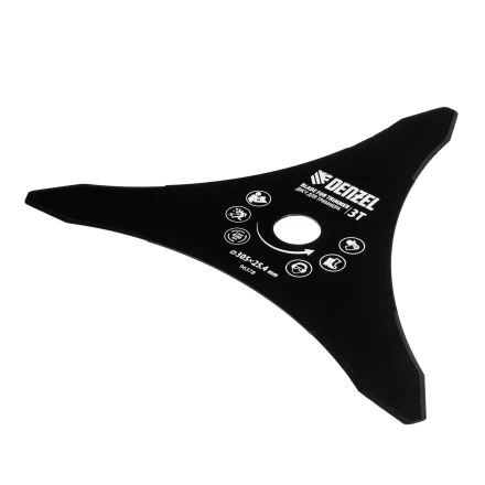 Диск для триммера , 305 х 25,4   3 лезвия, Denzel 96378 купить в Сургуте