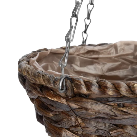 Кашпо подвесное Palisad Гиацинт, конус D 30 см, 69061 купить в Сургуте