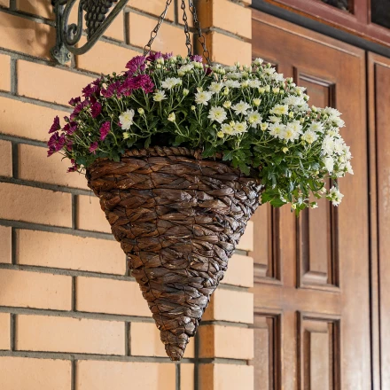 Кашпо подвесное Palisad Гиацинт, конус D 30 см, 69061 купить в Сургуте