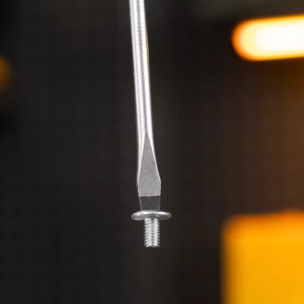 Отвертка, SL6x150 мм, S2, 3к рукоятка Denzel 121997 купить в Сургуте