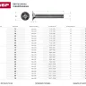 Винт DIN 965, M6 x 20 мм, 9 шт, кл. пр. 4.8, оцинкованный, ЗУБР 303116-06-020 купить в Сургуте
