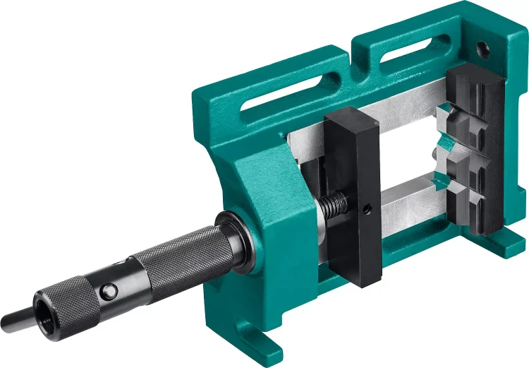 Тиски KRAFTOOL станочные трехсторонние 32716-100 купить в Сургуте