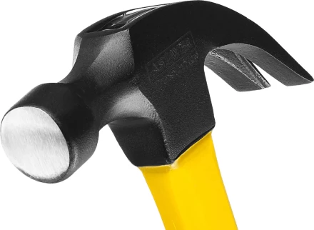 Молоток-гвоздодер &quot;Fiberglass&quot; с фиберглассовой рукояткой, 450 г, STAYER Professional 2026-450_z01 купить в Сургуте
