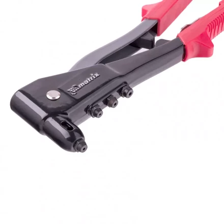 Заклепочник литой 260 мм с набором заклепок заклепки 2,4-3,2-4,0-4,8 мм Matrix 40552 купить в Сургуте