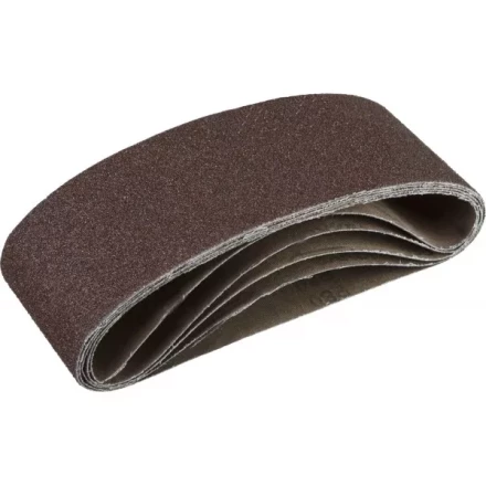 Лента шлифовальная бесконечная ЗУБР &quot;СТАНДАРТ&quot; на тканевой основе, для ЛШМ, P80, 75х457мм, 5 шт 35341-080 купить в Сургуте