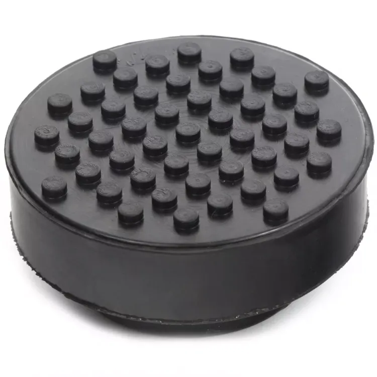 Резиновая опора для подкатного домкрата универсальная D=72 mm d=50 H=35 mm MATRIX 50911 купить в Сургуте
