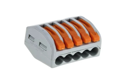 Клемма соединительная Вихрь СМК-222-415, 5 шт 73/12/3/11 купить в Сургуте