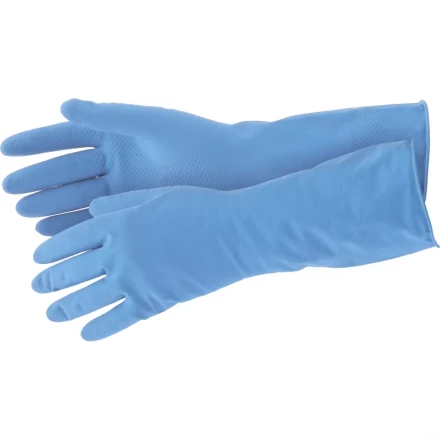 Перчатки хозяйственные латексные c хлопковым напылением L Elfe 67887 купить в Сургуте