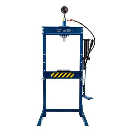 Пресс гидравлический с манометром и педалью Stels 52312, 12 т (комплект из 2 частей) купить в Сургуте