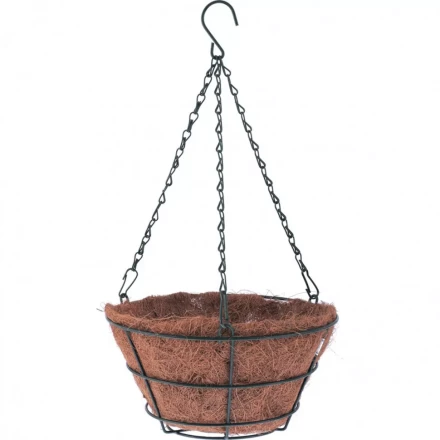 Кашпо подвесное Ротанг, конус D 30 см Palisad 69063 купить в Сургуте