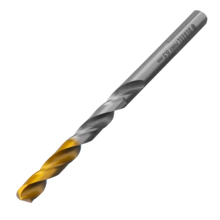 Сверло спиральное по металлу Denzel  6,5 x 100 мм, Р6М5, Golden Tip 718236 купить в Сургуте