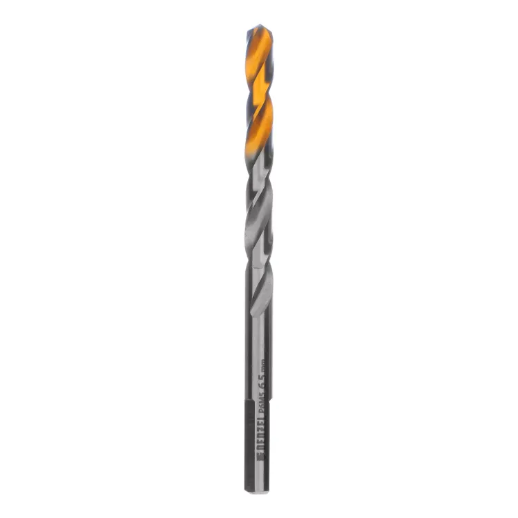 Сверло спиральное по металлу Denzel  6,5 x 100 мм, Р6М5, Golden Tip 718236 купить в Сургуте