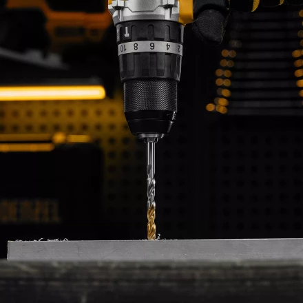 Сверло спиральное по металлу Denzel  6,5 x 100 мм, Р6М5, Golden Tip 718236 купить в Сургуте