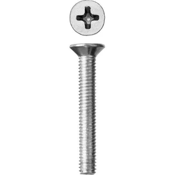 Винт DIN 965, M6 x 40 мм, 6 шт, кл. пр. 4.8, оцинкованный, ЗУБР 303116-06-040 купить в Сургуте