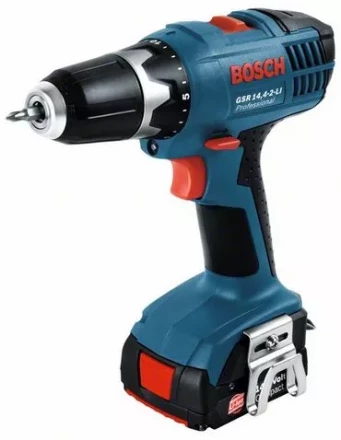 Аккумуляторная дрель-шуруповерт BOSCH GSR 14,4-2-Li (0.601.9B7.400) купить в Сургуте